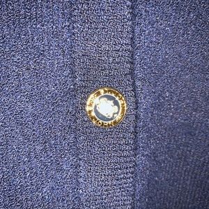 St. John Sweaters - St John Basics Navy Blue Sweater Cardigan St. John Sweaters - St John Basics Navy Blue Sweater Cardigan
